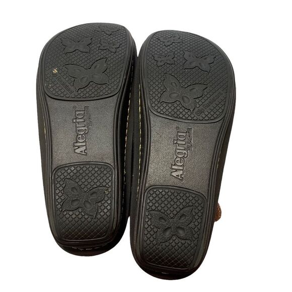 Alegria Paloma Pro Riches Maryjanes Women’s Brown Metallic Leather 7/7.5 - Picture 6 of 11